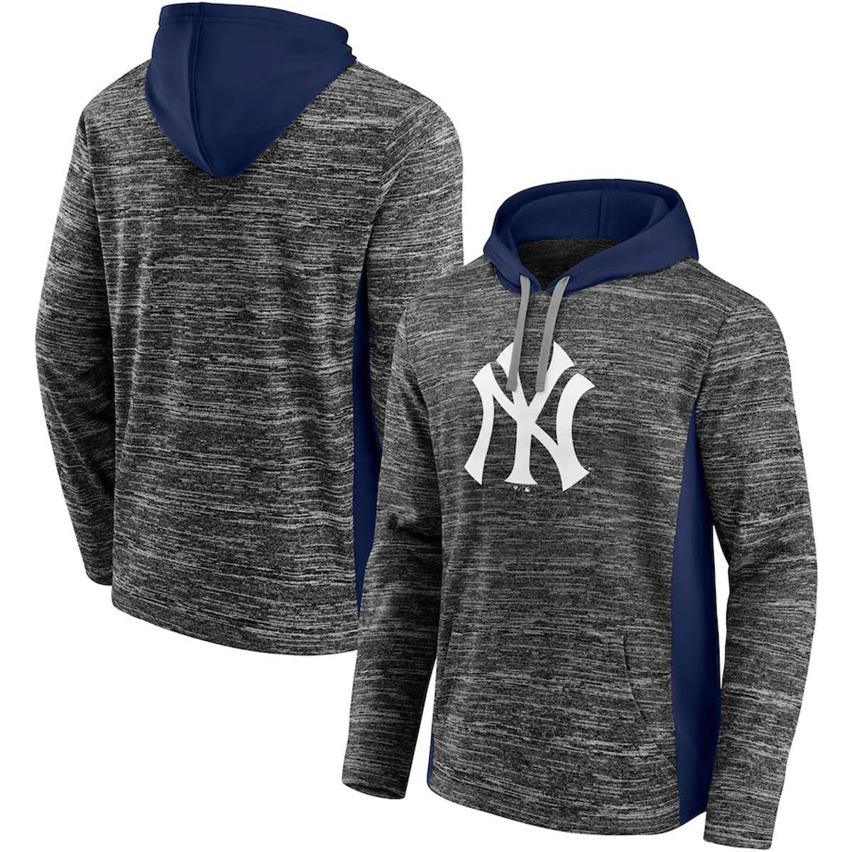 New York Yankees Heathered Instant Replay Chiller Pullover Hoodie