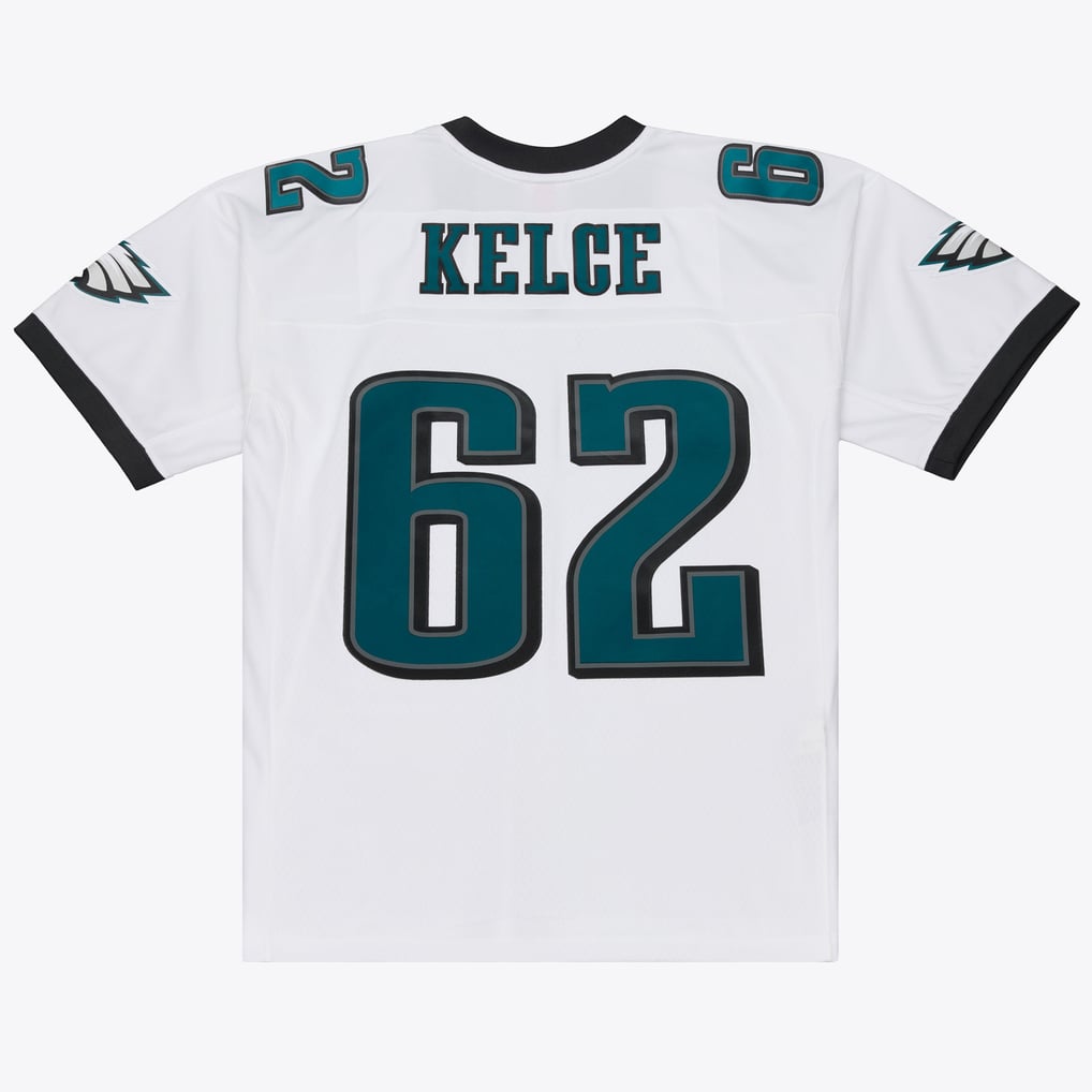 Jason Kelce Philadelphia Eagles 2011 White Legacy Rookie Jersey