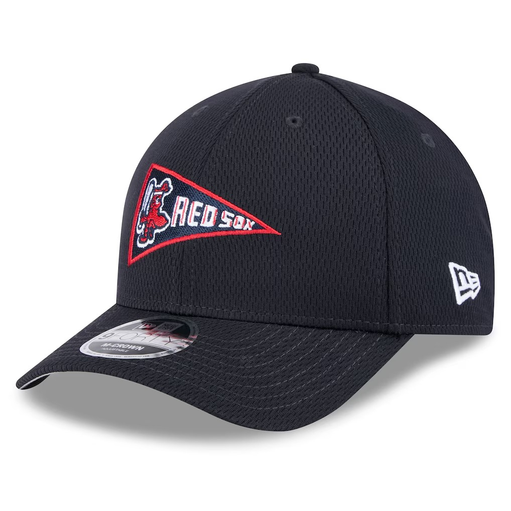 Boston Red Sox New Era Clubhouse 9FORTY M-Crown Hat - Navy