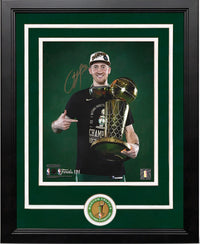 Sam Hauser Boston Celtics Champs Framed 8"x10" Photo | Doorbuster