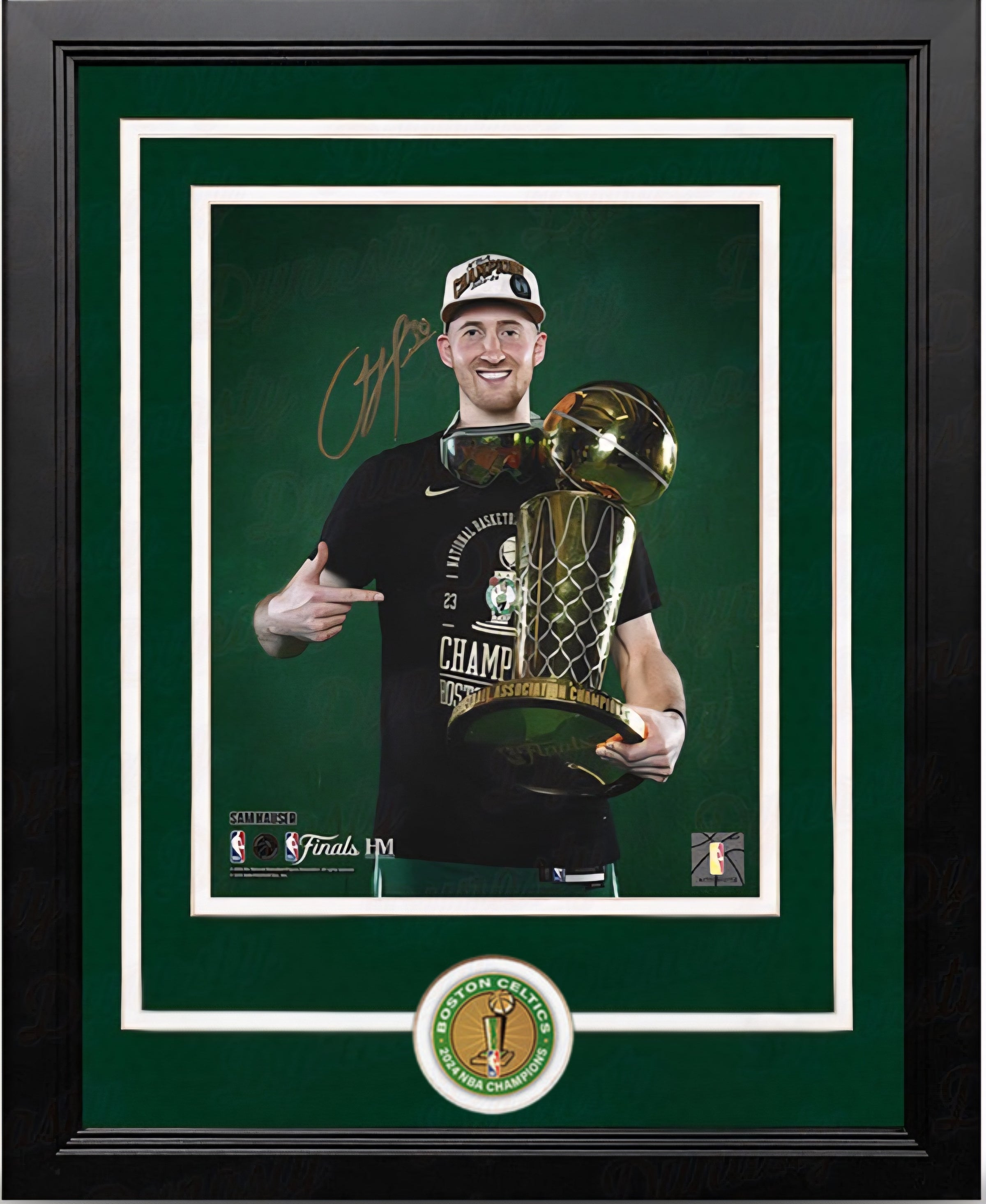 Sam Hauser Boston Celtics Champs Framed 8"x10" Photo | Doorbuster