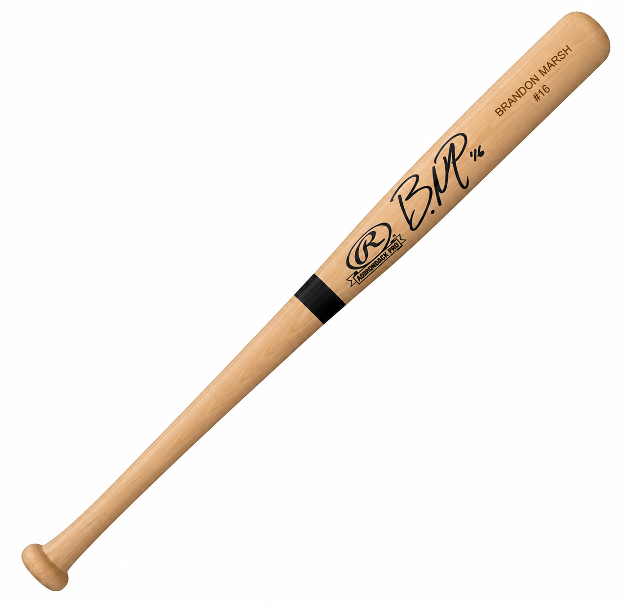 Brandon Marsh Philadelphia Phillies Rawlings Autographed Bat