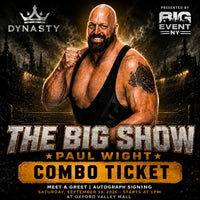 The Big Show Paul Wight Wrestling Legend Experience Tickets