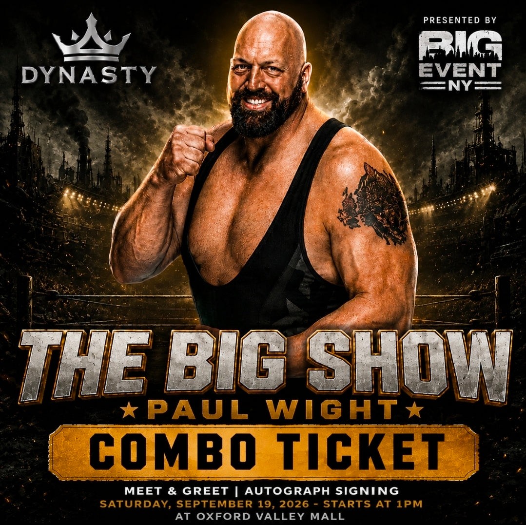The Big Show Paul Wight Wrestling Legend Experience Tickets