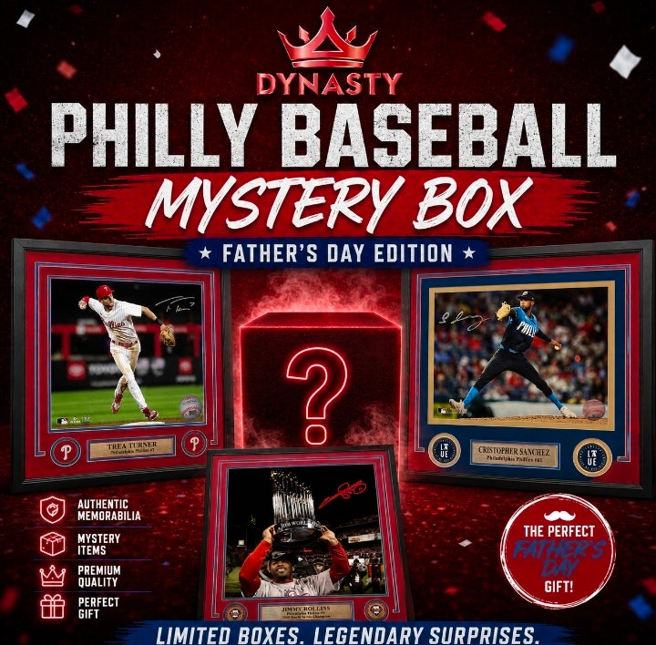Philadelphia Phillies Mega Mystery Box: 2026 Father's Day Edition