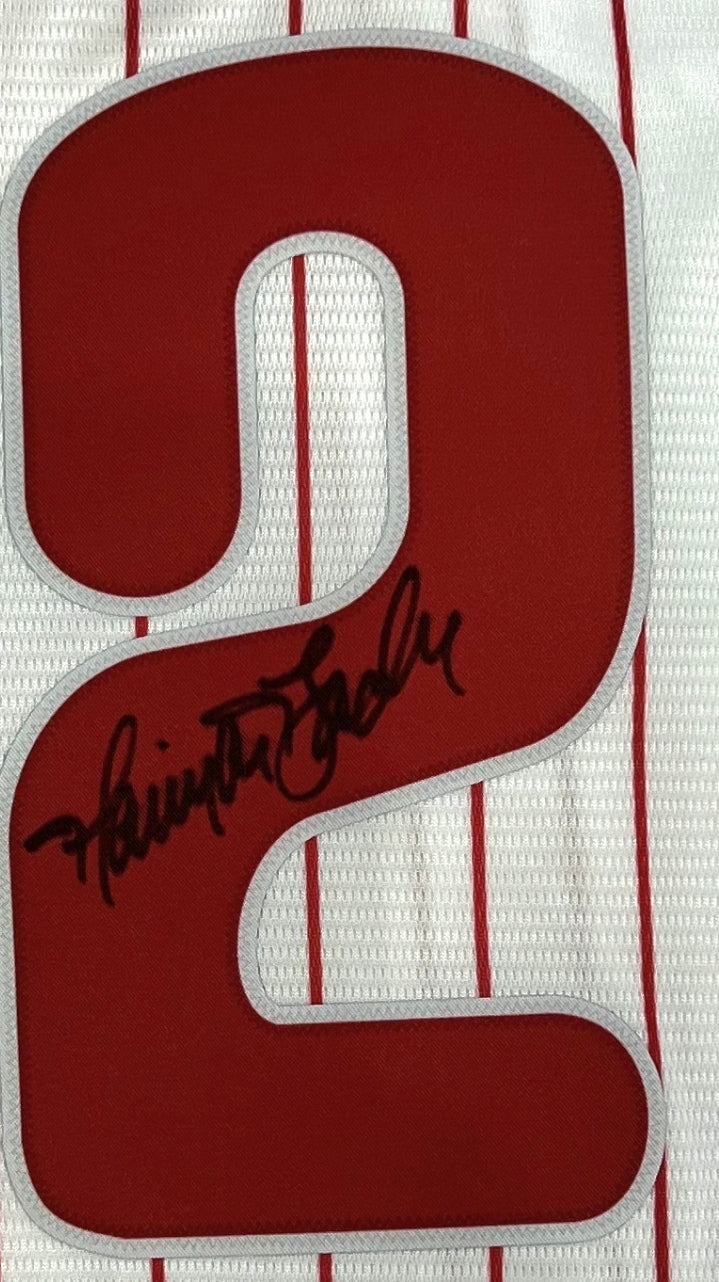 Harrison Bader Philadelphia Phillies Autographed Nike Jersey