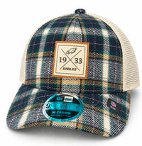 Philadelphia Eagles Plaid 9FORTY M-Crown Trucker 1933 Patch Hat