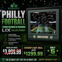 Philadelphia Eagles SB LII & LIX Champions Team-Signed 16" x 20" Print