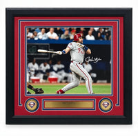 John Kruk Philadelphia Phillies Autographed 11" x 14" Framed Photograph