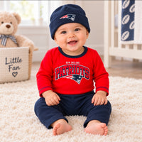New England Patriots Baby 3-Piece Set