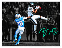 Dontayvion Wicks Philadelphia Eagles Autographed Jump Catch 16" x 20" Photograph