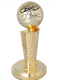 Sam Hauser & Xavier Tillman Boston Celtics Signed NBA Trophy | Doorbuster