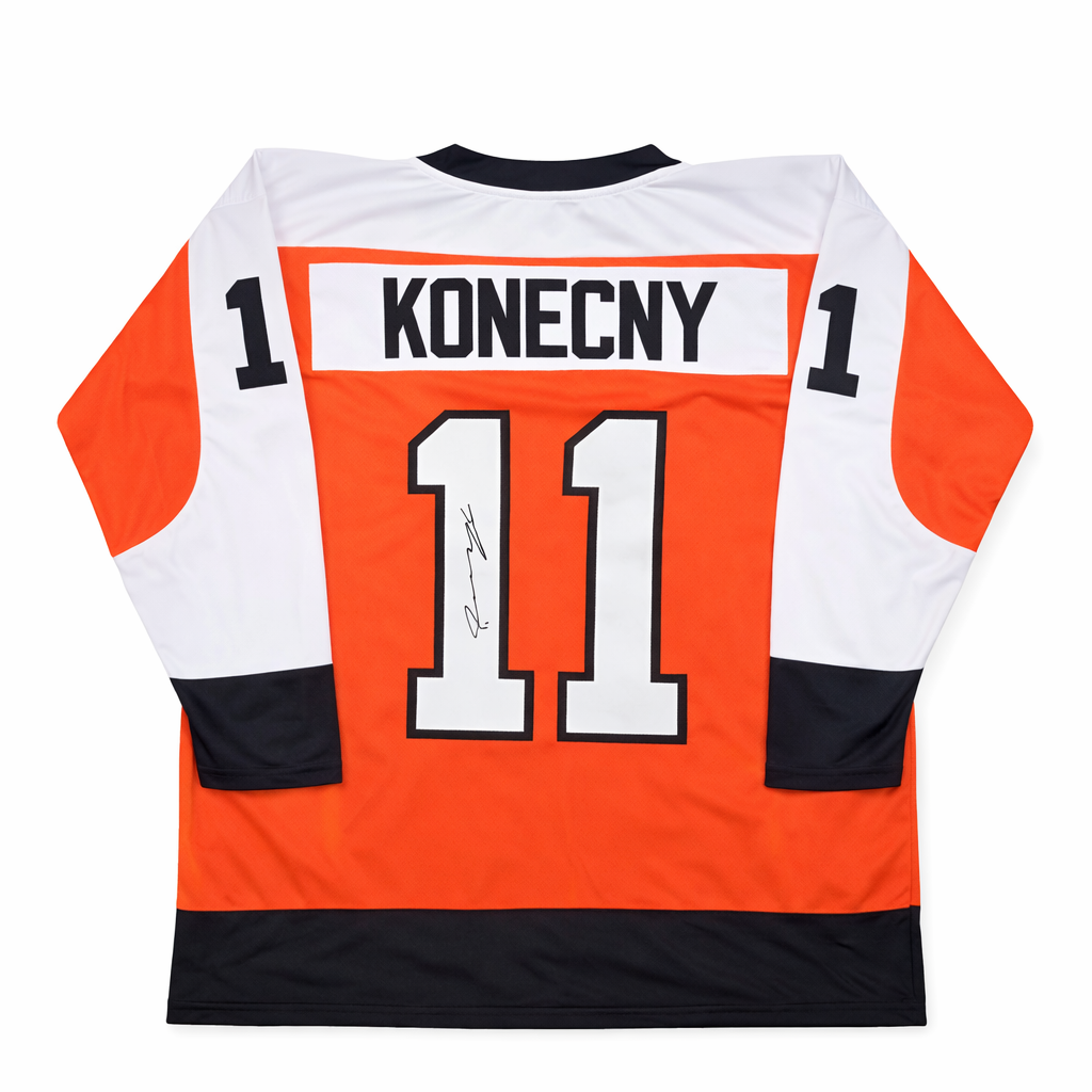 Travis Konecny Philadelphia Hockey Autographed Pro Hockey Jersey