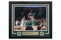 Payton Pritchard Boston Celtics Signed NBA Finals 16" x 20" Framed Photograph - Dynasty Sports & Framing 