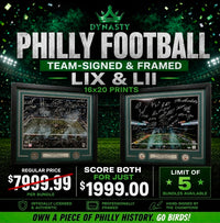 Philadelphia Eagles SB LII & LIX Champions Team-Signed 16" x 20" Print