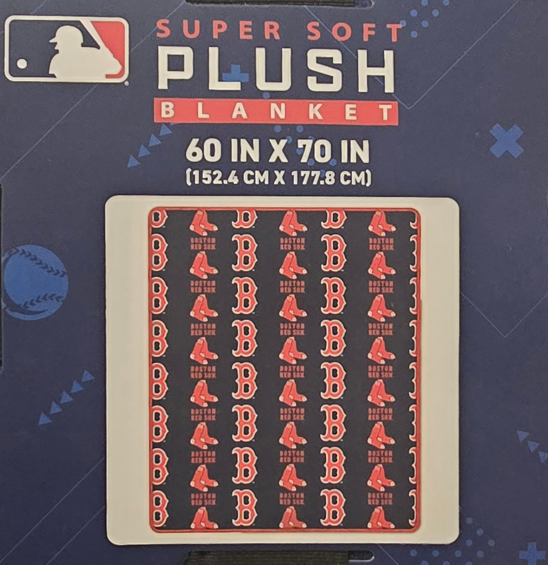 Boston Red Sox 60” x 70” Super Soft Plush Pegasus Blanket