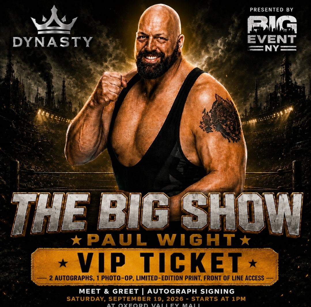 The Big Show Paul Wight Wrestling Legend Experience Tickets