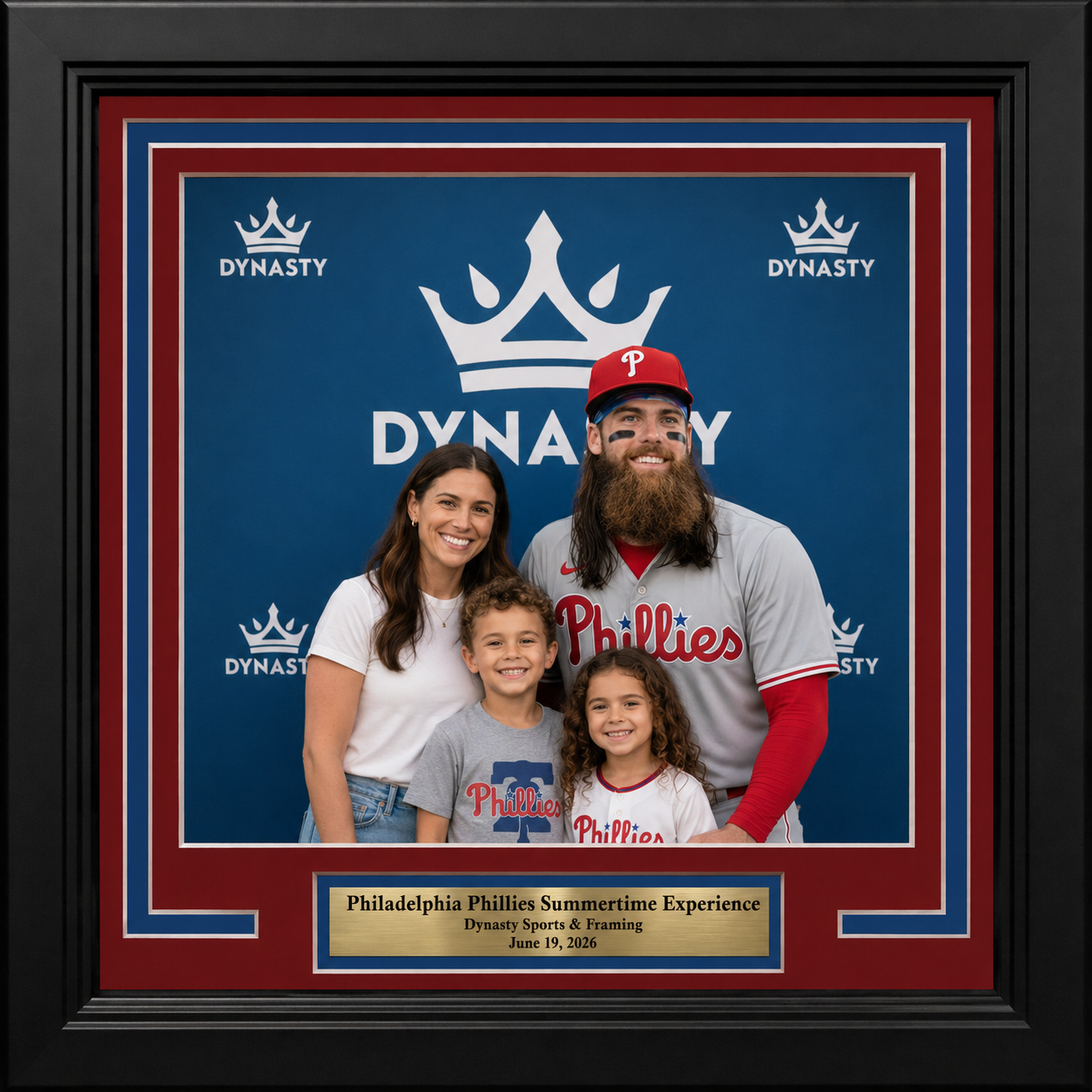 Brandon Marsh Philadelphia Phillies 5" x 7" Photo-Op Frame Kit