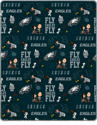 Philadelphia Eagles Peanuts Super Soft Plush Throw 60" x 70" Blanket