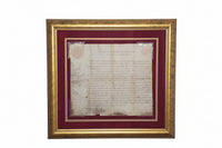 Benjamin Franklin Autographed Document