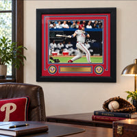 John Kruk Philadelphia Phillies Autographed 11" x 14" Framed Photograph