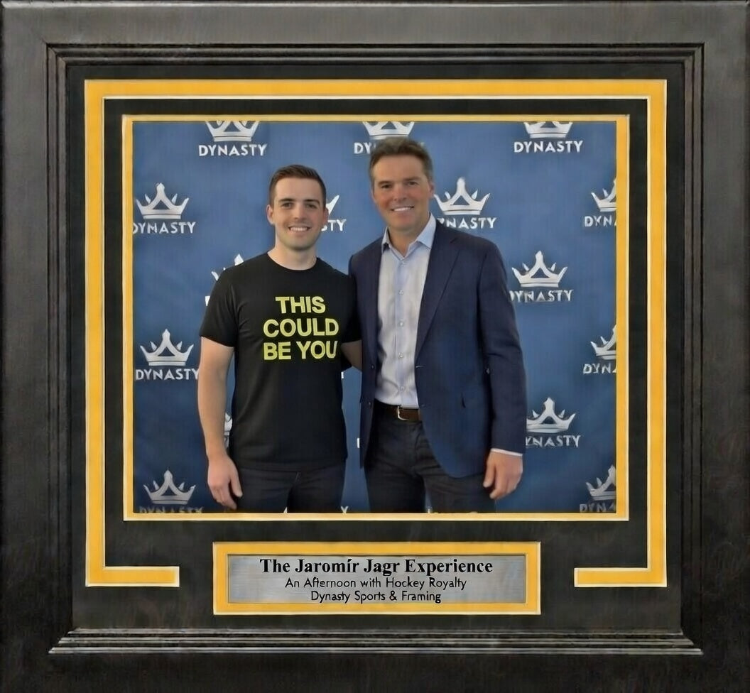 Jaromir Jagr Experience Pittsburgh Penguins Photo-Op Frame Kit