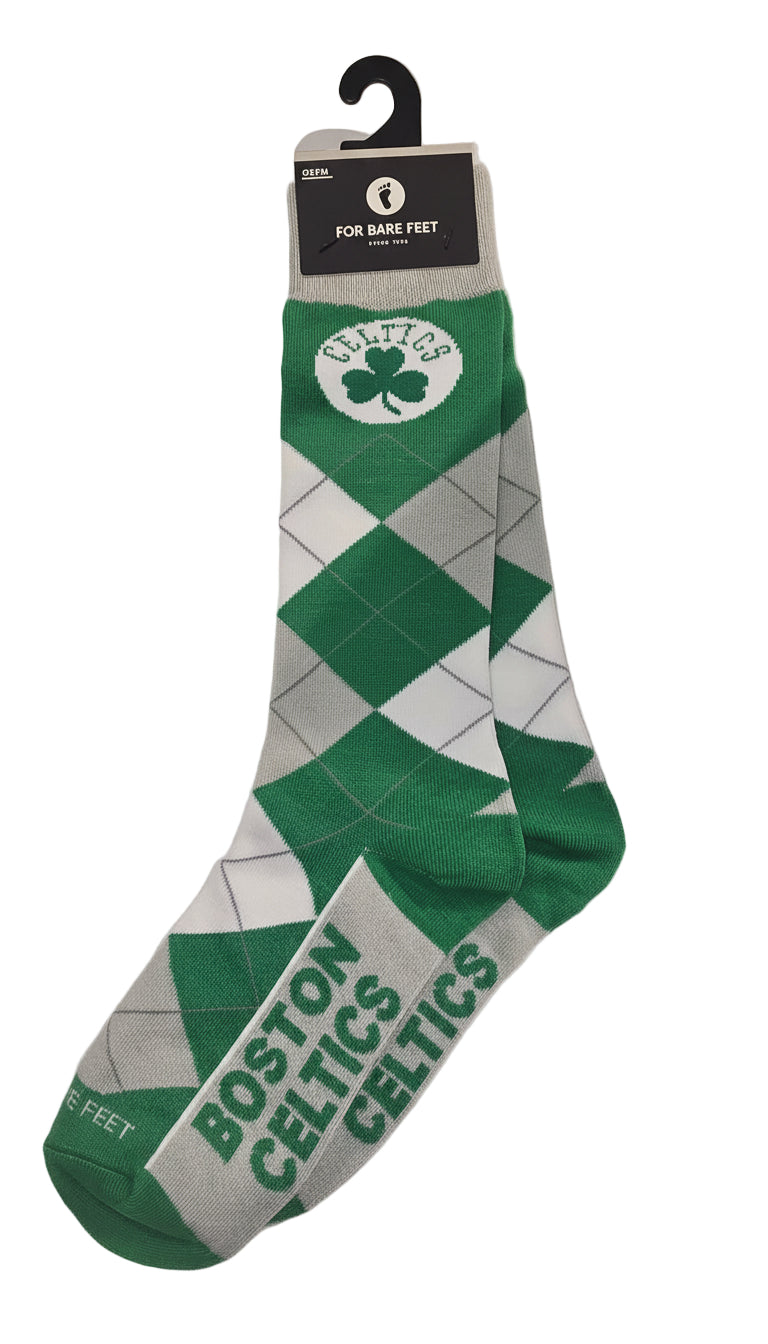 Boston Celtics Men's Argyle Lineup Socks
