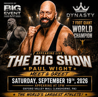 The Big Show Paul Wight Wrestling Legend Experience Tickets