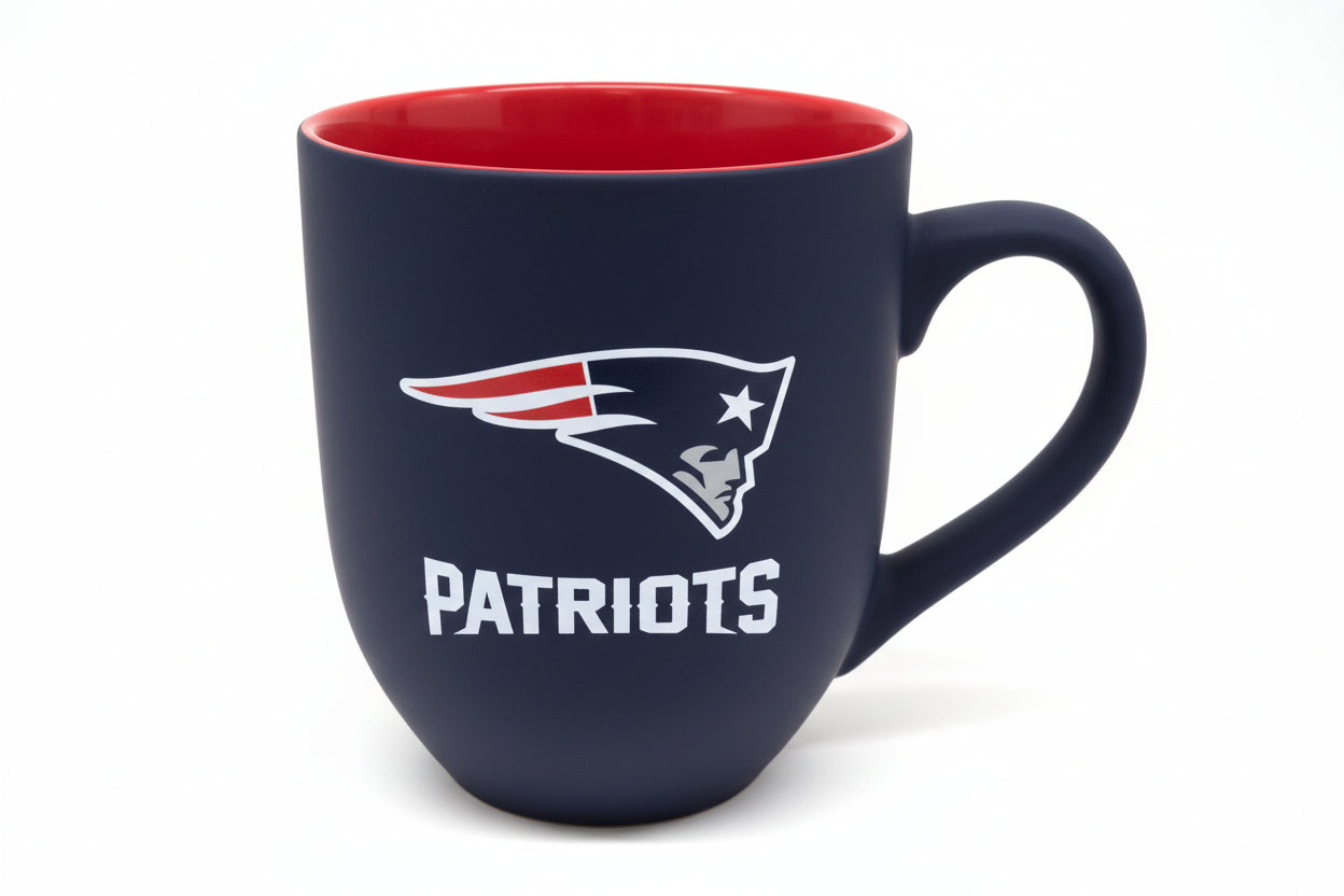 New England Patriots 20oz Soft Touch Ceramic Mug
