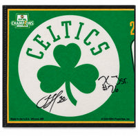 Sam Hauser & Xavier Tillman Boston Celtics Signed Championship Pennant