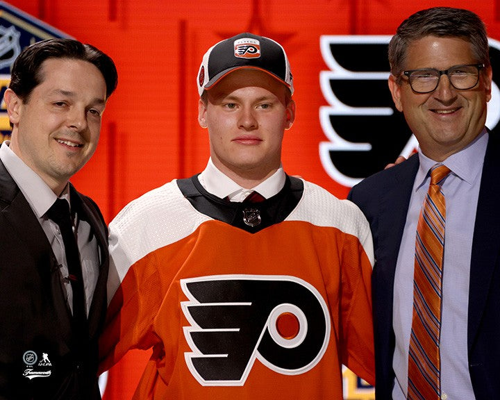 Matvei Michkov Philadelphia Flyers NHL Draft Night 11" x 14" Hockey Photo