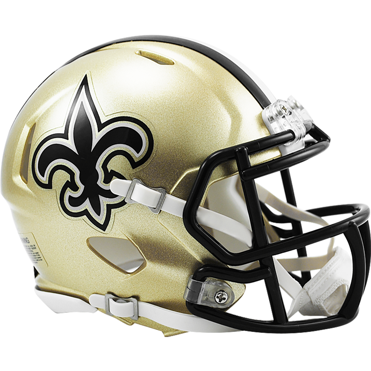 New Orleans Saints NFL Riddell Speed Revolution Mini-Helmet - Dynasty Sports & Framing 