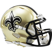 New Orleans Saints NFL Riddell Speed Revolution Mini-Helmet - Dynasty Sports & Framing 