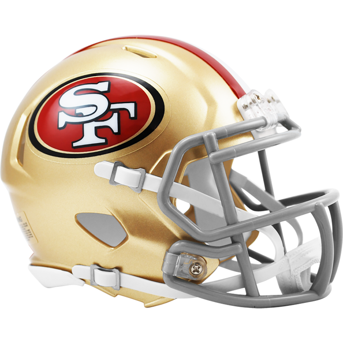 San Francisco 49ers NFL Riddell Speed Revolution Mini-Helmet - Dynasty Sports & Framing 