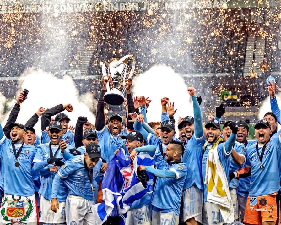 New York City FC 2021 MLS Cup Champions 8" x 10" Soccer Photo - Dynasty Sports & Framing 