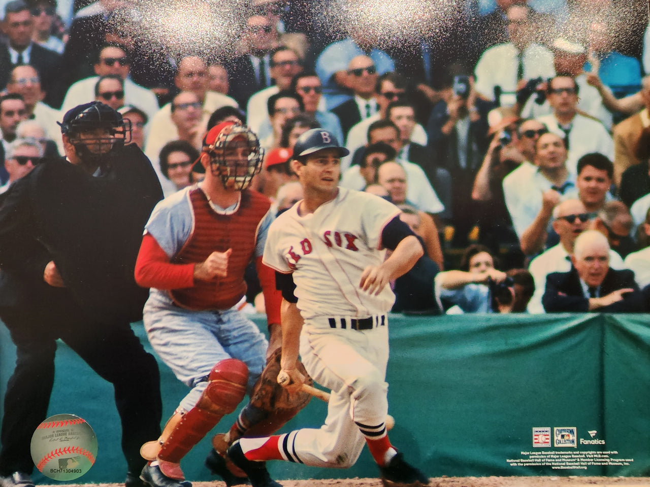 Carl Yastrzemski in Action Boston Red Sox 8" x 10" Baseball Photo - Dynasty Sports & Framing 