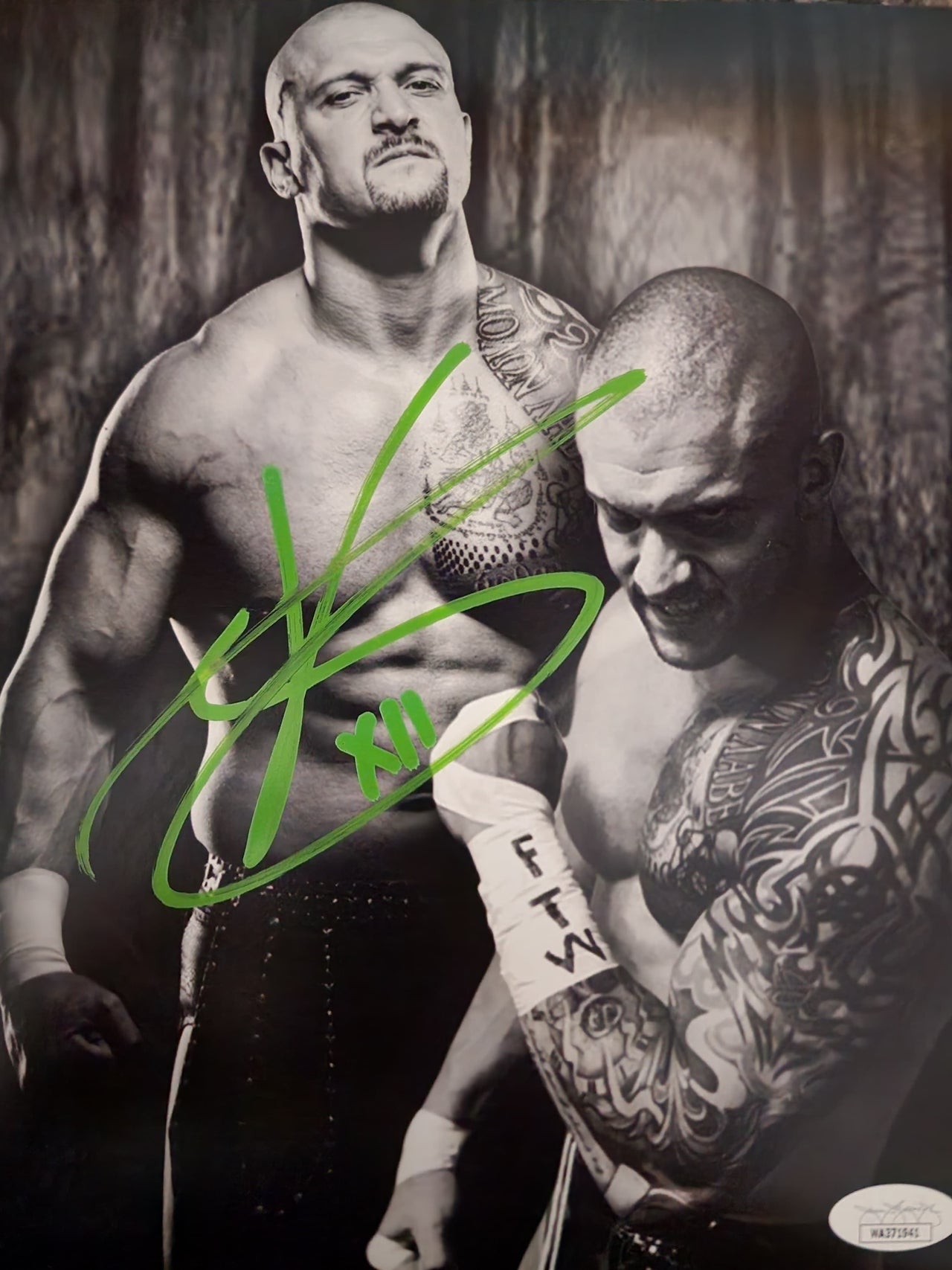 Karrion Kross Autographed 8" x 10" WWE Wrestling Spotlight Photo - Dynasty Sports & Framing 