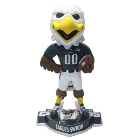 Swoop Philadelphia Eagles Super Bowl LII Champions Mascot NFL Bobblehead - Dynasty Sports & Framing 