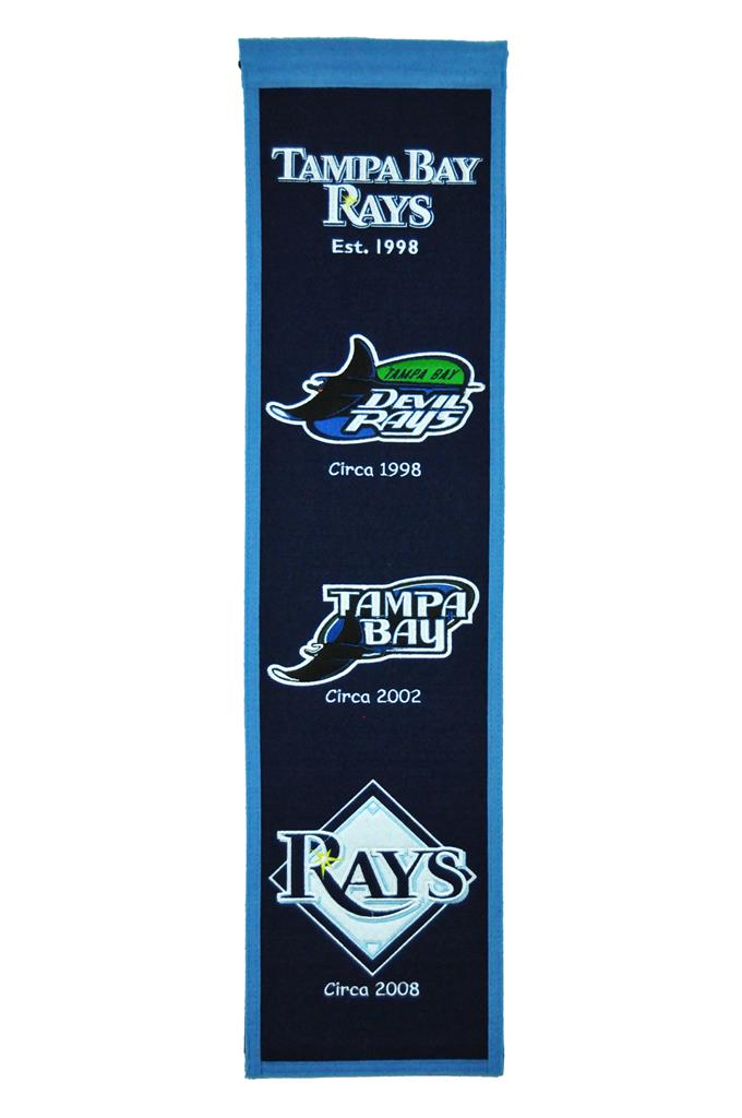 Tampa Bay Rays MLB Baseball Heritage Banner - Dynasty Sports & Framing 