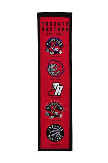 Toronto Raptors Basketball NBA Heritage Banner - Dynasty Sports & Framing 
