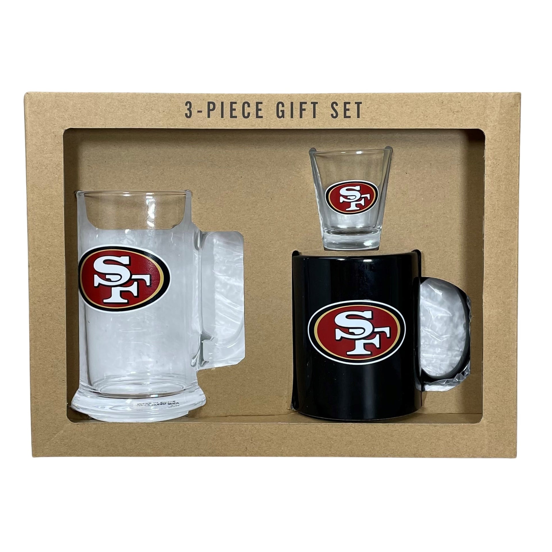 San Francisco 49ers 2-pc. Ceramic Mug Set