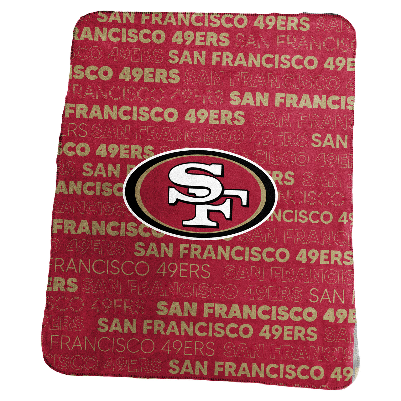 San Francisco 49ers 50" x 60" Classic Fleece Blanket - Dynasty Sports & Framing 