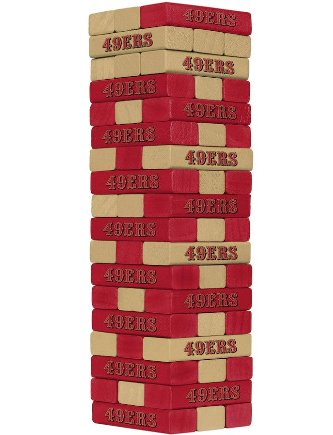 San Francisco 49ers Stackable Blocks Game - Dynasty Sports & Framing 