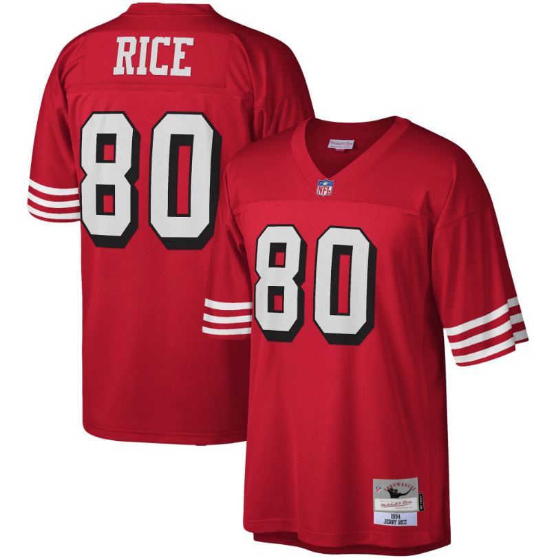 Jerry Rice San Francisco 49ers Mitchell & Ness 1994 Legacy Jersey - Dynasty Sports & Framing 