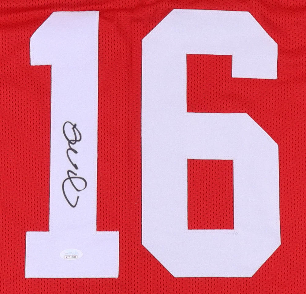 Joe Montana San Francisco 49ers Autographed Football Jersey - Dynasty Sports & Framing 