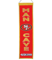 San Francisco 49ers Man Cave Heritage Banner - Dynasty Sports & Framing 