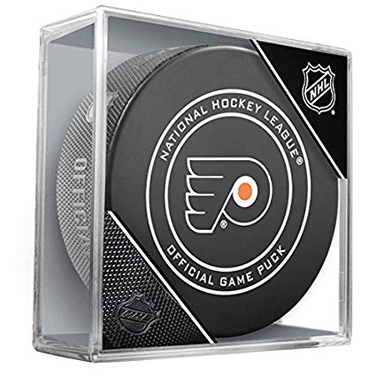 Philadelphia Flyers Official Game Hockey Puck - Dynasty Sports & Framing 