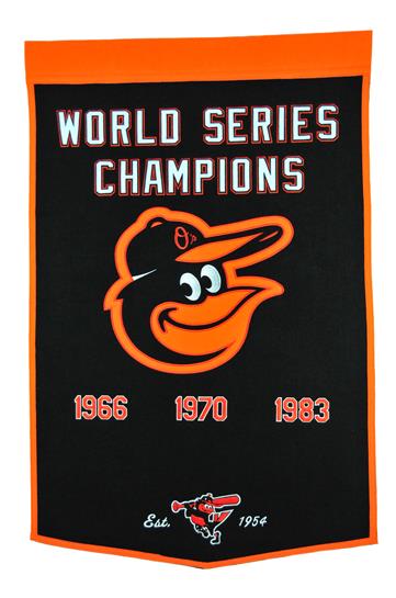 Baltimore Orioles MLB Dynasty Banner - Dynasty Sports & Framing 