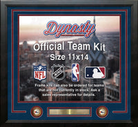 Philadelphia 76ers Custom NBA Basketball 11x14 Picture Frame Kit - Dynasty Sports & Framing 