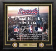 Philadelphia 76ers Throwback Custom NBA Basketball 11x14 Picture Frame Kit (Multiple Colors) - Dynasty Sports & Framing 